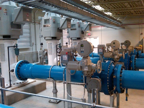 Ball-valves-water-treatment-plant